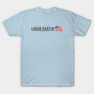 Logan Martin USA - dark text T-Shirt